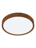 Eglo Musurita white dark wood ceiling light, UK version