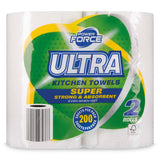 Kitchen towel 2-pack, 3 ply, 100 sheets, UK version