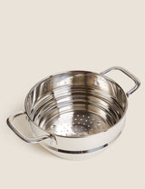 M&S Universal Stainless Steel Steamer for 16-20cm Pans- Buy online at McGrocer