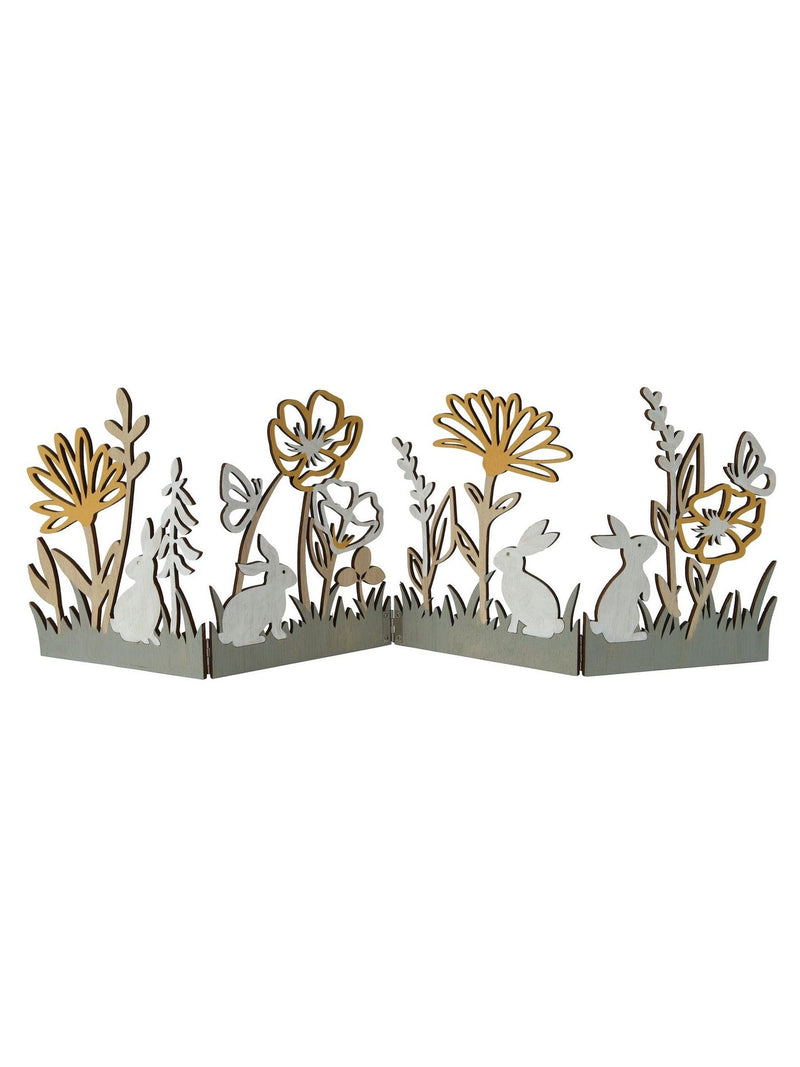 Decoris Bunny & Flower Easter decoration 60 cm wide (British brand)