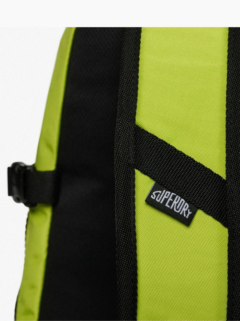Superdry lime green backpack 28L, UK version