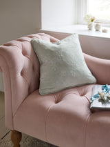 Next Shabby Chic Rachel Ashwell Green Bird Chinoiserie Viscose Cushion 45cm x 45cm- Buy online at McGrocer