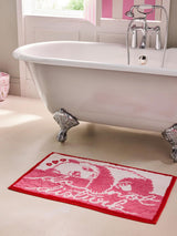Next Cath Kidston Pink Sleepy Panda Slogan 100% Cotton Bath Mat- Buy online at McGrocer