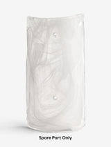 Next Siena Chandelier Glass Spare Part for H50912 - White - 25cm x 10cm x 2cm- Buy online at McGrocer
