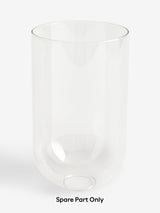 Next Clear Virginia Glass Shade Spare Part 17cm- Buy online at McGrocer
