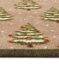 My Mat beige winter trees runner 150cm - UK version