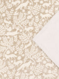 Furn Sable Scandi Woodland Sherpa Fleece Throw - British product