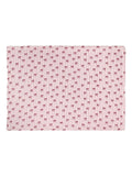 Furn Noortje Bows pink sherpa fleece throw 180x130cm - British product