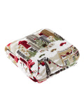 Furn fleece throw Christmas design 180x140cm (British brand)