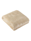 Furn Christmas fleece throw with embossed trees, imported from the UK