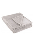 Furn grey snowflake fleece throw, UK version