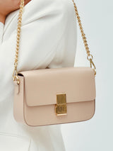 Next Apatchy Pink The Flora Leather Crossbody Bag- Buy online at McGrocer