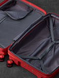 Rock Luggage pink Palma cabin suitcase, imported from the UK