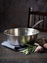 Next Stellar Silver Eclipse Chefs Pan 24cm- Buy online at McGrocer