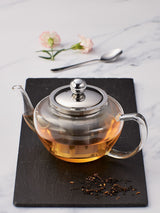 Next Judge Silver Speciality Teaware Glass Teapot- Buy online at McGrocer