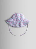 JoJo Maman Bébé coral floppy sun hat (British brand)