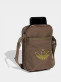 adidas Originals brown festival bag small, imported from the UK