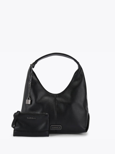 Next Carvela Black Cassia Mini Hobo Bag- Buy online at McGrocer
