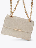 Carvela Gold Rosa Chain shoulder bag, imported from the UK