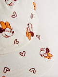 Cream Minnie Mouse cap for children, UK version