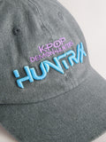 KPOP Demon Hunters kids baseball cap grey purple, imported from the UK