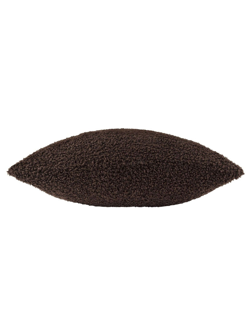 Yard chocolate chunky boucle cushion 45cm (British brand)
