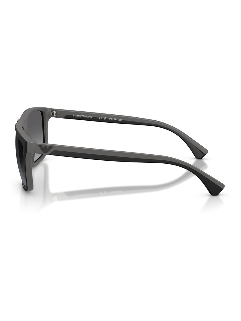 Emporio Armani black square sunglasses, UK version