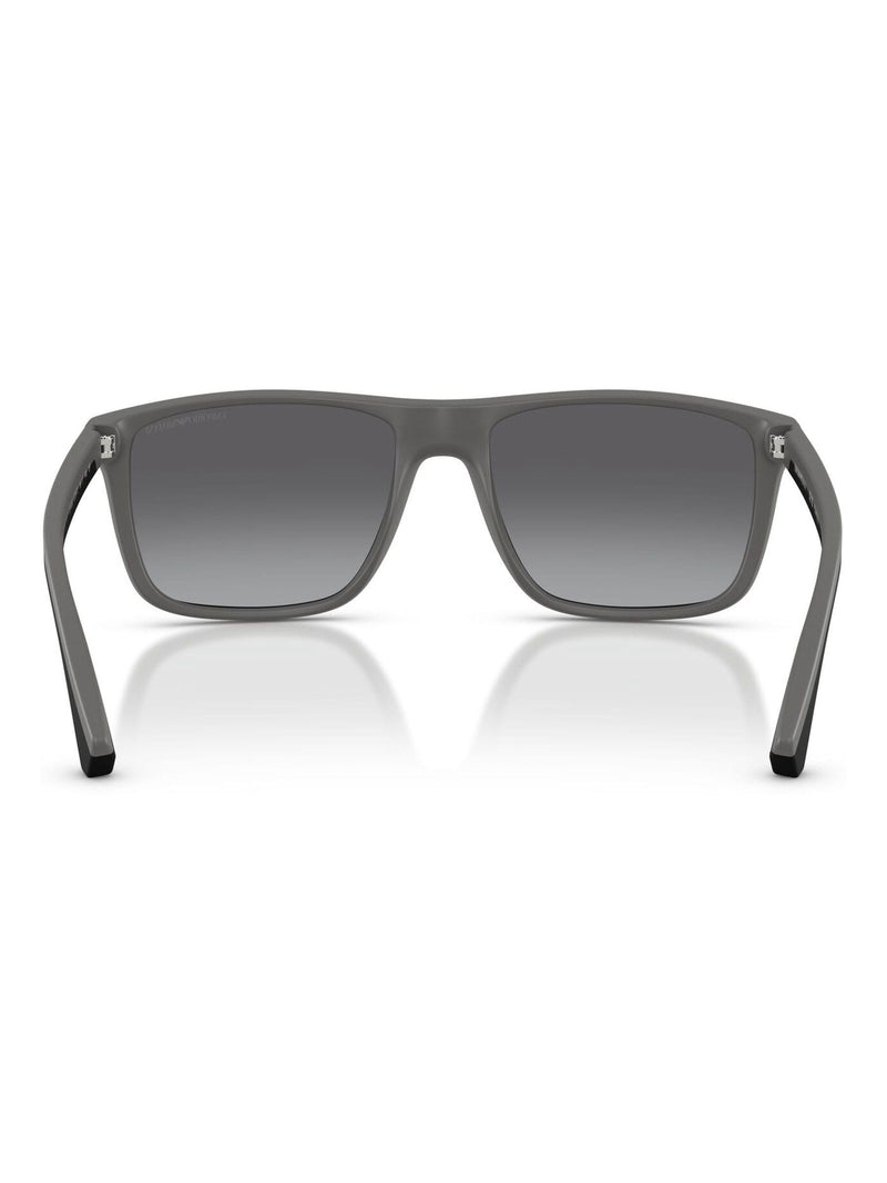 Emporio Armani black square sunglasses, UK version