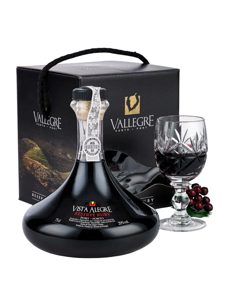 Spicers of Hythe Vista Alegre Ruby Port decanter 75cl (British brand)