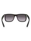 Ray-Ban Black Justin Square sunglasses, imported from the UK