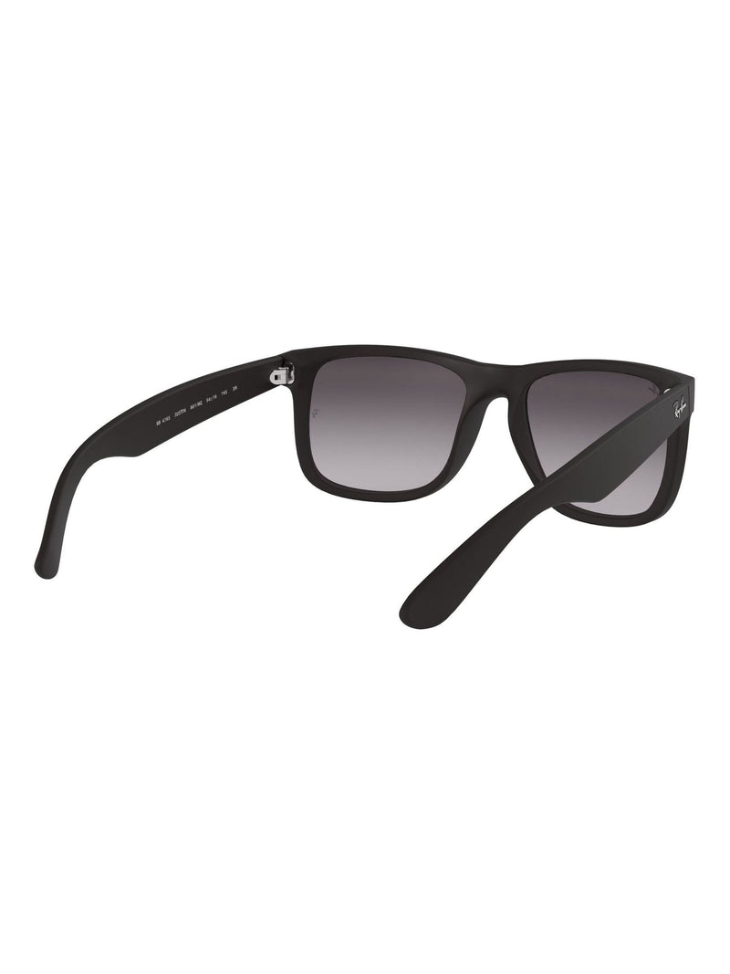 Ray-Ban Black Justin Square sunglasses, imported from the UK