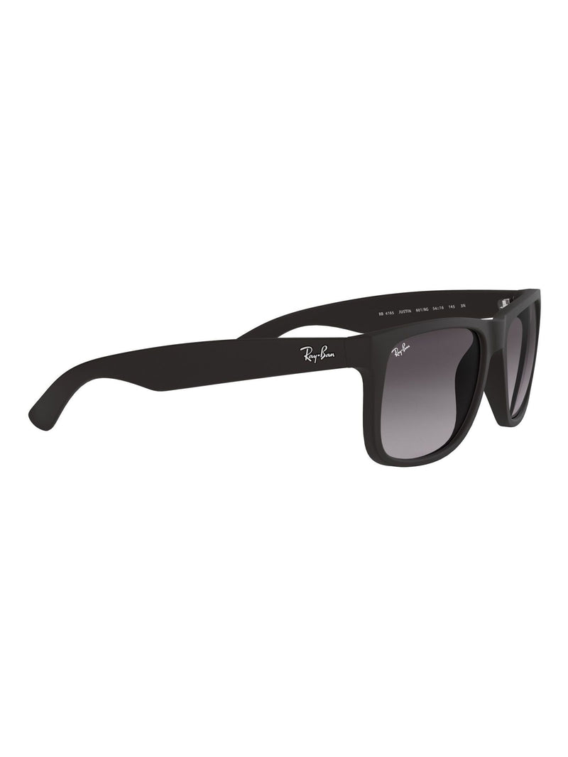 Ray-Ban Black Justin Square sunglasses, imported from the UK