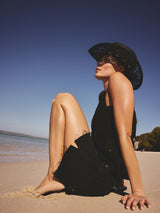 Next Black Western Shell Detail Hat- Buy online at McGrocer