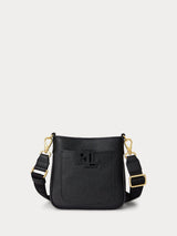 Next Lauren Ralph Lauren Cameryn Black Leather Cross-Body Bag- Buy online at McGrocer
