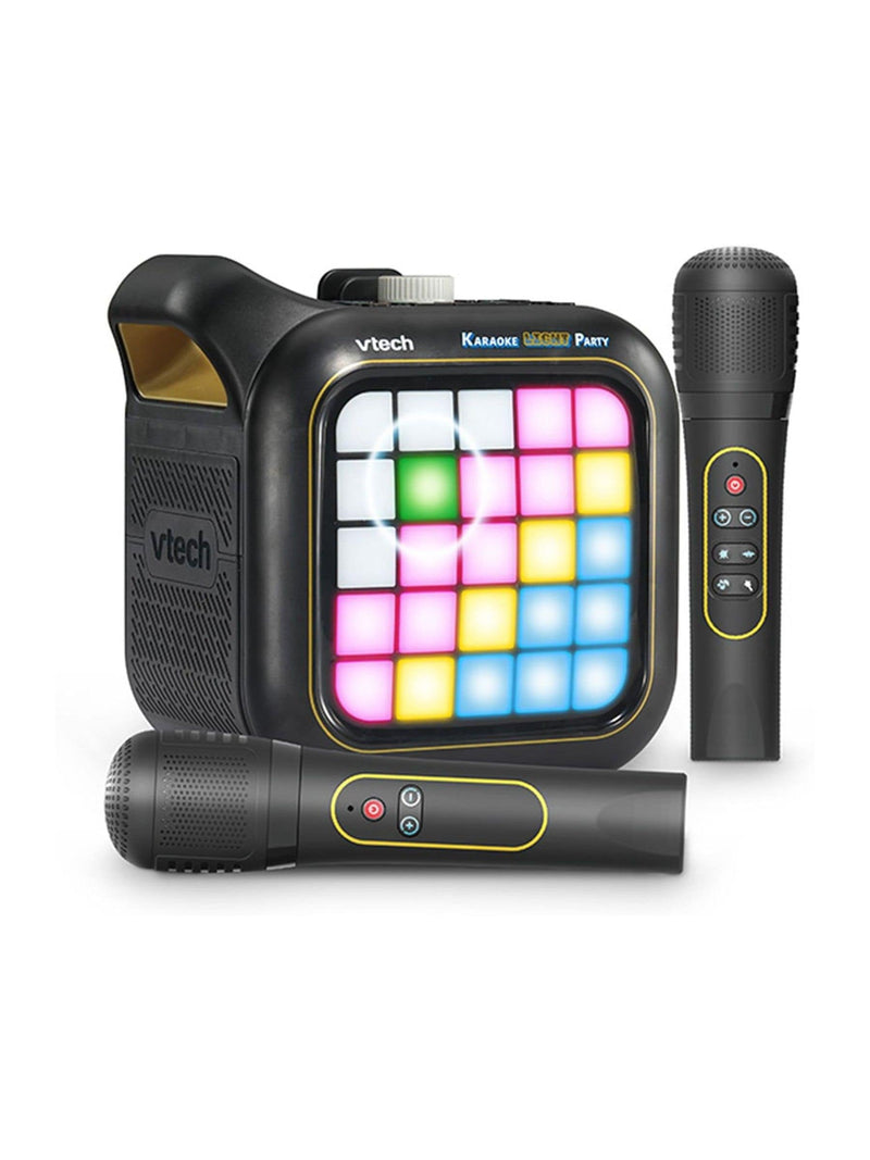 VTech Karaoke Light Party Bluetooth speaker with two microphones, imported from the UK