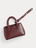 Lauren Ralph Lauren red Marcy mini bag keychain, UK version