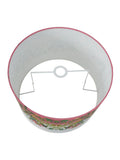 Designers Guild Fuchsia Ikebana drum shade, imported from the UK
