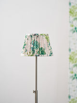 Next Designers Guild Emerald Kyoto Flower Pleated Shade - 10 inch- Buy online at McGrocer