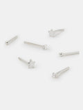 Accessorize sterling silver star stud earrings - British product
