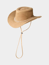 Next Joe Browns Natural Boho Fedora Hat with Plaited Brim Accent- Buy online at McGrocer