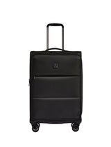 Next Antler Black Soft Stripe 2.0 Suitcase- Buy online at McGrocer