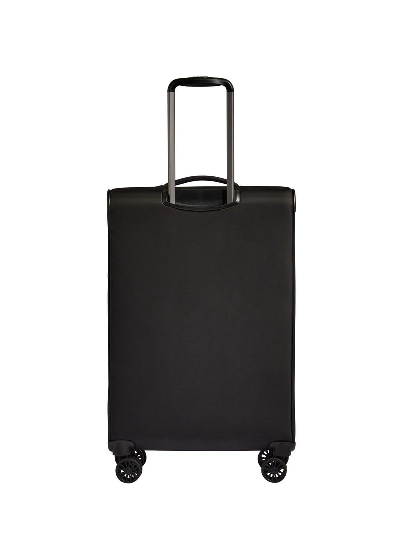 Antler black soft stripe suitcase 71cm (British brand)