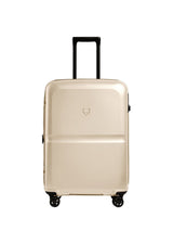 Next Antler Cream Single Stripe Medium Hardside Spin Luggage- Buy online at McGrocer