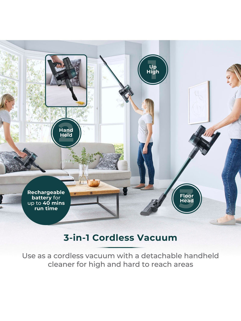 Tower Emerald VL30 EVO cordless vacuum, imported from the UK