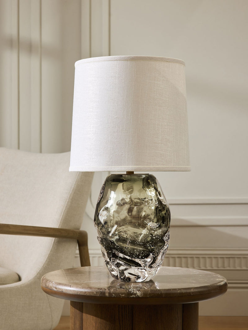 Grey N. Rialto rechargeable table lamp 52cm (British brand)
