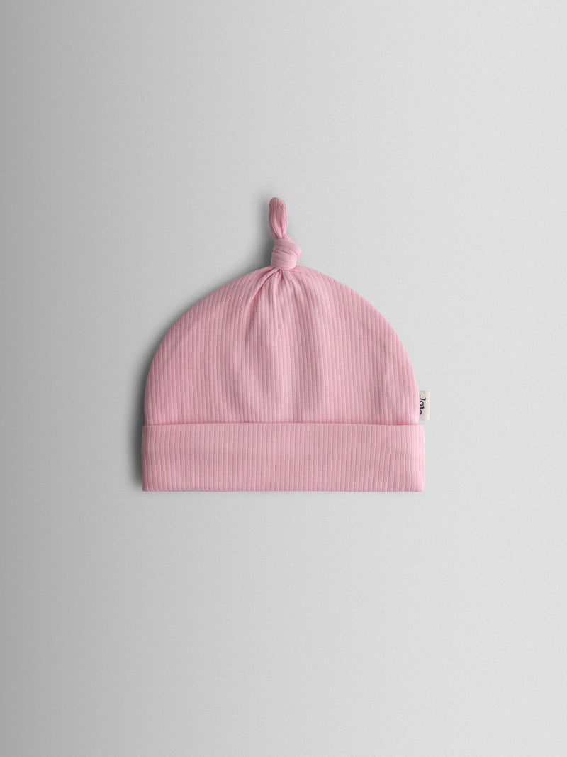JoJo Maman Bébé pink strawberry 2-pack hats (British brand)