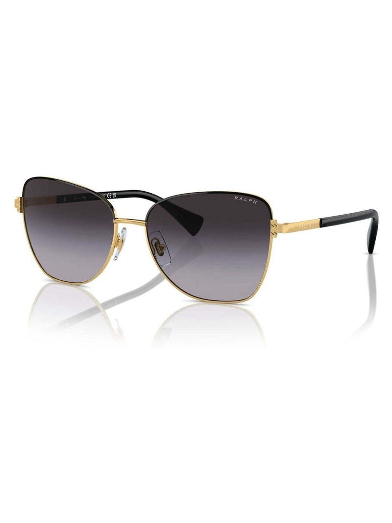 Ralph by Ralph Lauren gold butterfly sunglasses, imported from the UK