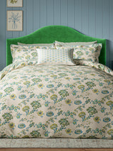 Land & Shore Green Orchard 100% Cotton Duvet Set