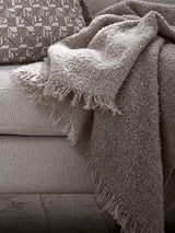 Next Bedeck of Belfast Linen Boucle Wool Rich Throw 130 x 170cm- Buy online at McGrocer