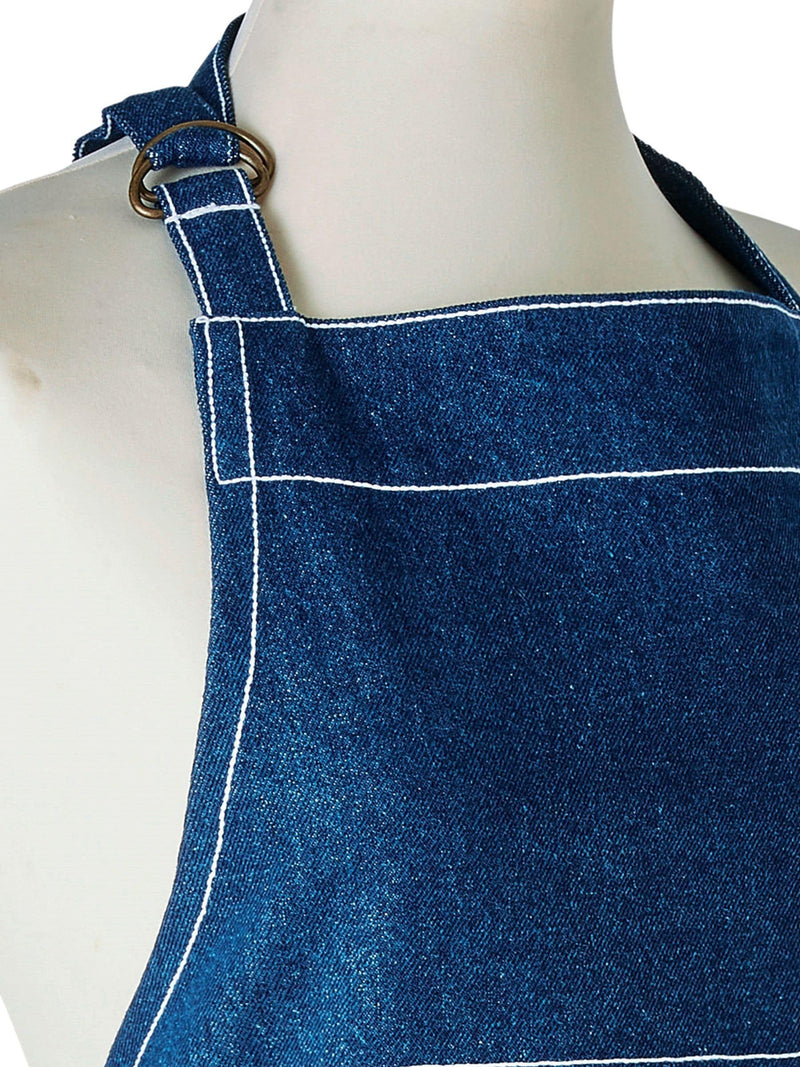 Bedeck of Belfast Midnight Navy Saja apron - British product